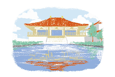 見た目のインパクトと室内墓所